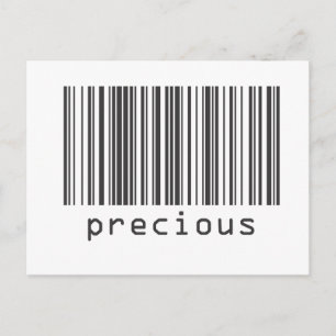 Carte Postale Code barre - Précieux
