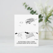 Carte Postale Code-barres Petroglyph (Debout devant)