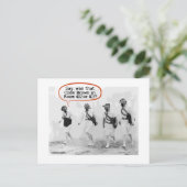 Carte Postale Code Brown pour les infirmières (Debout devant)