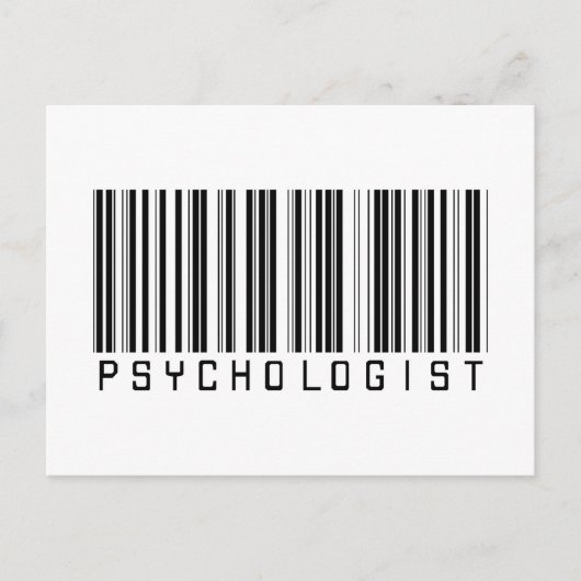 Carte Postale Code du barreau psychologue (Devant)