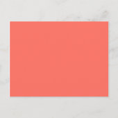 Carte Postale Code hexadécimal de corail FF6F61 (Devant)