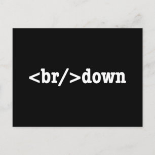 Carte Postale code HTML