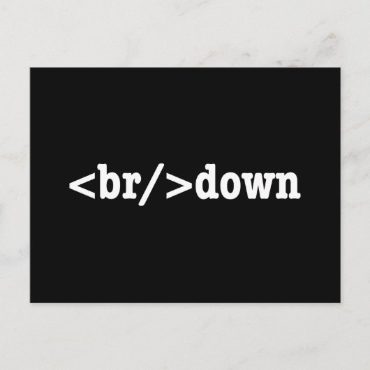 Carte Postale code HTML (Devant)
