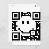 Carte Postale Code QR (Devant / Derrière)