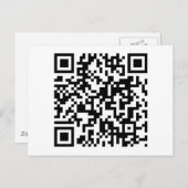 Carte Postale Code QR (Devant / Derrière)
