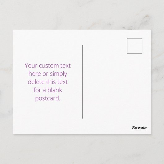 Carte Postale Code QR instantané avec votre URL de site Web | Po (Dos)