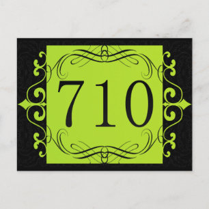 Carte Postale Code régional 710