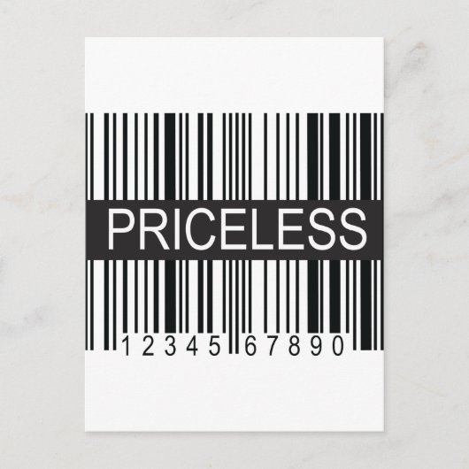 Carte Postale code upc sans prix (Devant)