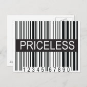 Carte Postale code upc sans prix (Devant / Derrière)