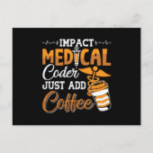 Carte Postale Codeur Médicale Ajoutez simplement un programmateu (Devant)