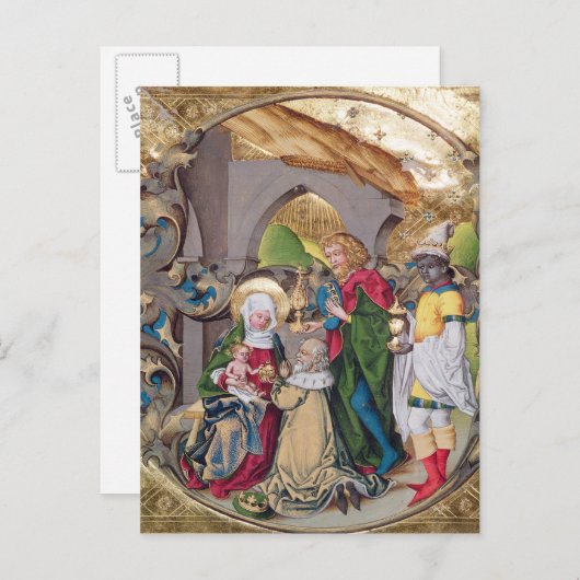Carte Postale Codex 15.501 L'adoration des rois (Devant / Derrière)