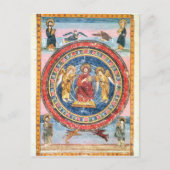 Carte Postale Codex Amiatinus Christ en Majesté (Devant)