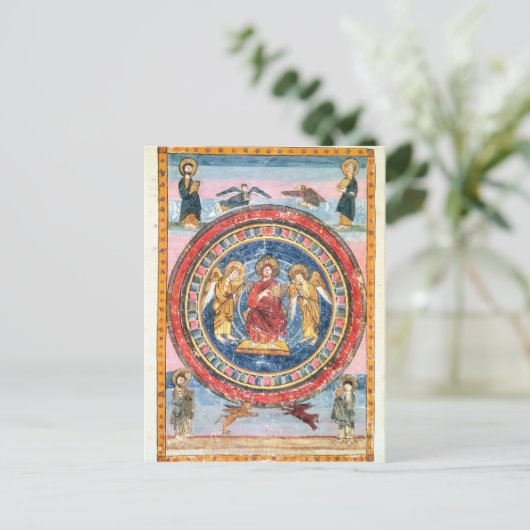 Carte Postale Codex Amiatinus Christ en Majesté (Debout devant)