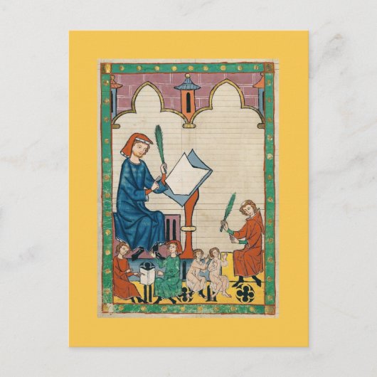 Carte Postale Codex Manesse (Devant)
