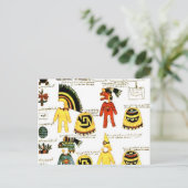 Carte Postale Codex Mendoza (Debout devant)