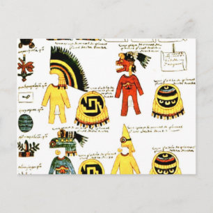 Carte Postale Codex Mendoza