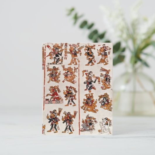 Carte Postale Codex mexicain (Debout devant)