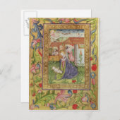 Carte Postale Codex Ser nov. 2599 f. 39v La naissance du Christ (Devant / Derrière)