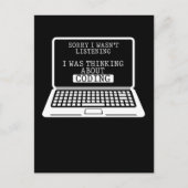 Carte Postale Coding Fun Computer Engineer Funny Programmer (Devant)