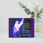 Carte Postale Coeur (Debout devant)