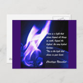 Carte Postale Coeur (Devant / Derrière)