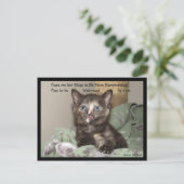 Carte Postale Coeur (Debout devant)