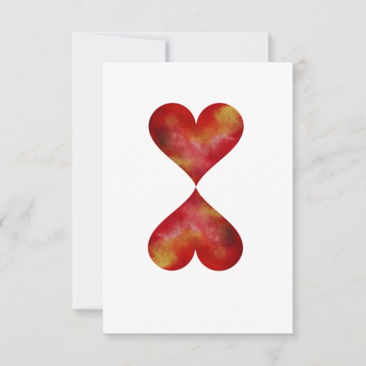 Carte postale Coeur (Devant)