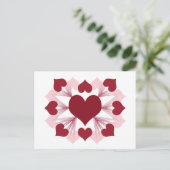 Carte postale Coeur (Debout devant)