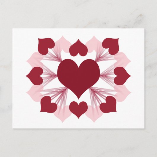 Carte postale Coeur (Devant)