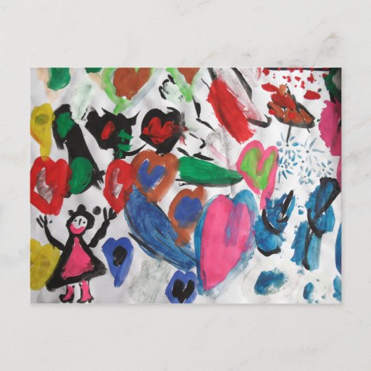 Carte postale Coeur (Devant)