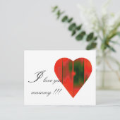 Carte Postale coeur (Debout devant)