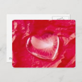 Carte Postale cœur (Devant / Derrière)