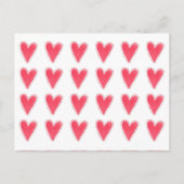 Carte postale coeur (Devant)