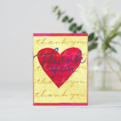 carte postale coeur (Debout devant)