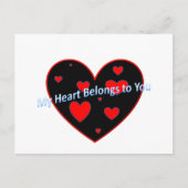 Carte Postale Coeur (Devant)