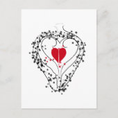 Carte Postale Cœur (Devant)