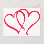 Carte Postale coeur (Devant)