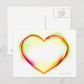 Carte Postale Coeur 2 (Devant / Derrière)