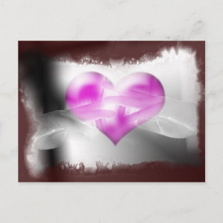 Carte Postale coeur à portée de main