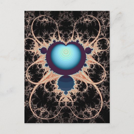 Carte postale Coeur angée (Devant)