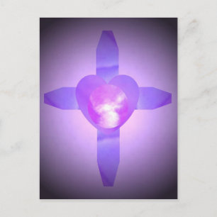 Carte Postale Coeur angélique