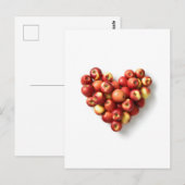 Carte Postale Coeur Apple (Devant / Derrière)