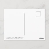 Carte postale - Cœur arc-en-ciel - tout ce dont vo (Dos)