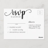 Carte Postale Coeur bébé | Script de floraison du Rose du désert (Dos)