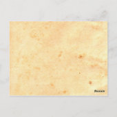 Carte Postale Coeur bohémien, Roses, oiseaux, et Mariage de bann (Dos)