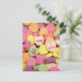 Carte Postale Coeur bonbon (Debout devant)