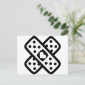 Carte Postale Coeur brisé - Amour (Debout devant)