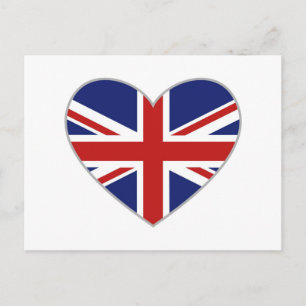 Carte Postale Coeur britannique