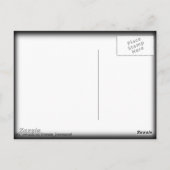 Carte Postale Coeur Camouflage (Dos)