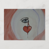 Carte postale Coeur cassé (Devant)